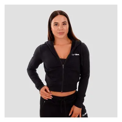 GymBeam Dámská mikina Zip-up TRN black