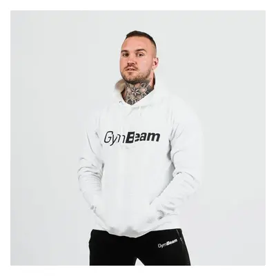 GymBeam Mikina PRO Hoodie White