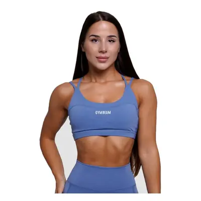 GymBeam Sportovní podprsenka FIT Steel Blue