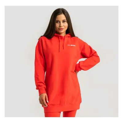 GymBeam Dámská Longline mikina Limitless Hot Red