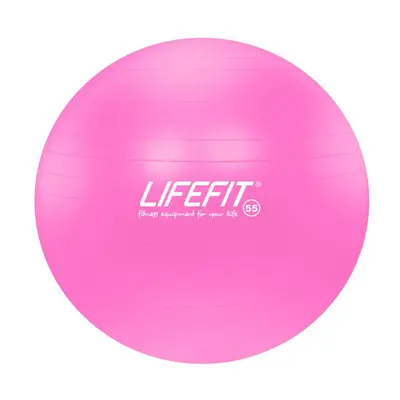 Lifefit ANTI-BURST 55 cm, růžový Gymnastický míč