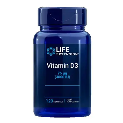 Life Extension Vitamin D3 3000IU 120 Tobolek