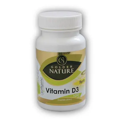 Golden Natur Vitamin D3 2000 I.U. SOFTGELS 100 kapslí