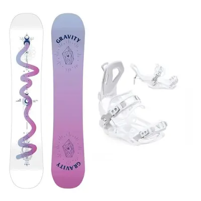 Gravity Fairy 24/25 juniorský snowboard + Raven Fastec FT360 white vázání