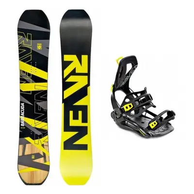 Raven Barracuda Carbon Lime snowboard + Raven FT360 black/lime vázání