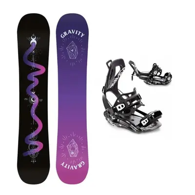 Gravity Sirene Black 24/25 dámský snowboard + Raven FT360 black vázání