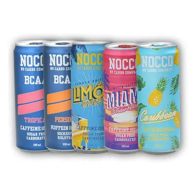 Nocco BCAA + Caffeine 180mg 330ml