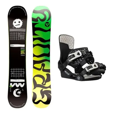 Gravity Empatic Jr 24/25 juniorský snowboard + Gravity Wildcat black vázání