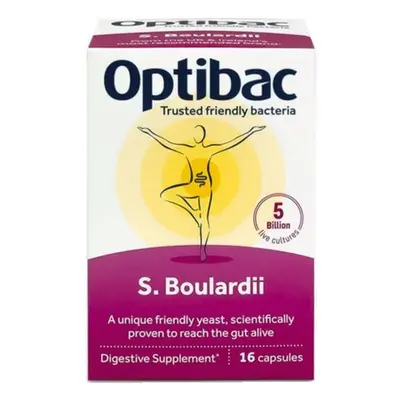 Optibac Saccharomyces Boulardii 40 kapslí