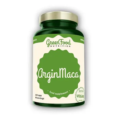 GreenFood Nutrition Argin Maca 120 kapslí