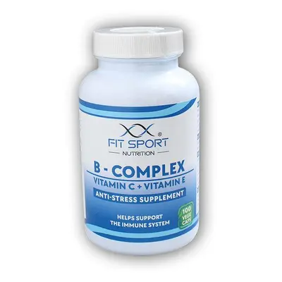 FitSport Nutrition B-Complex + Vitamin C + Vitamin E 100 vege caps