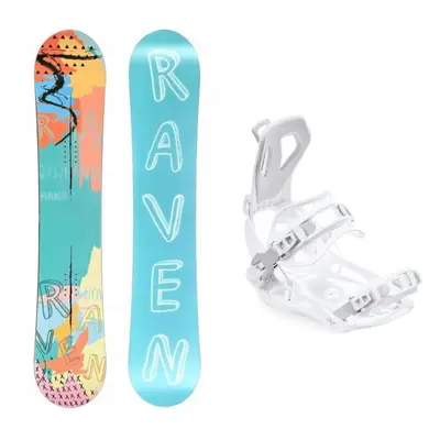 Raven Anna snowboard + Raven Fastec FT360 white vázání