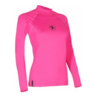 Aqualung Dámské lycrové triko Aqua Lung RASHGUARD SLIM FIT růžová dl. rukáv