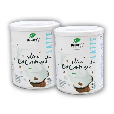 Natures Finest 2x Slim Coconut latte 125g