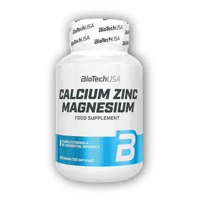 BioTech USA Calcium Zinc Magnesium 100 tablet