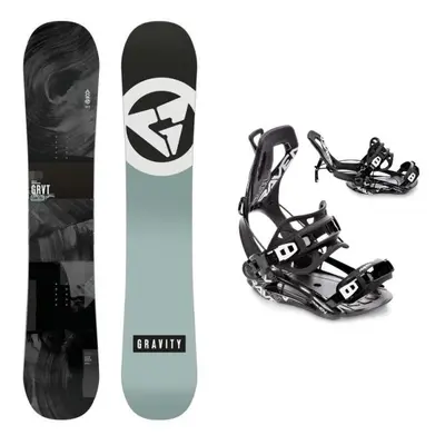 Gravity Contra 24/25 pánský snowboard + Raven Fastec FT360 black vázání