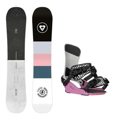 Gravity Electra 24/25 dámský snowboard + Gravity Fenix grey/rose vázání