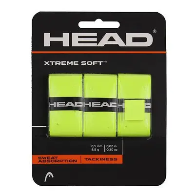 Head XtremeSoft 3 overgrip omotávka tl. 0,5 mm žlutá reflexní