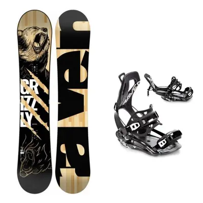 Raven Grizzly snowboard + Raven Fastec FT360 black vázání