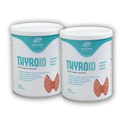 Natures Finest 2x Thyroid Support Drink Mix 150g