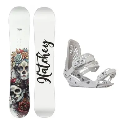 Hatchey Eternity dámský snowboard + Gravity G2 Lady white vázání