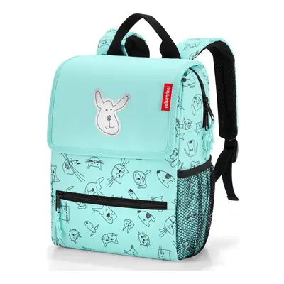 Reisenthel Backpack Kids Cats and dogs mint batoh