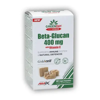 Amix GreenDay ProVEGAN Beta-Glucan 400mg + Vitamin C 60 Vcaps