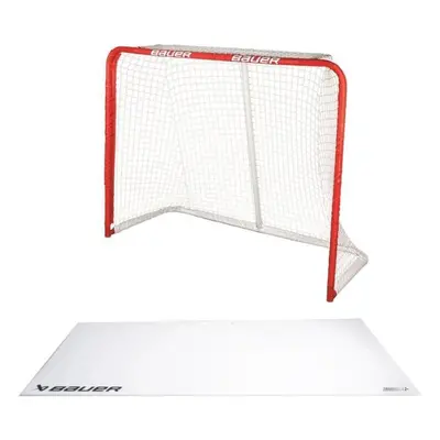 Bauer Deluxe Rec Steel Goal 54 hokejová branka + Bauer SHOOTING PAD Medium