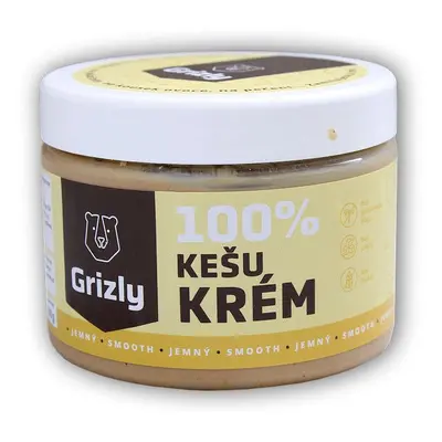 Grizly Kešu krém jemný 100% 500g