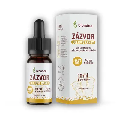 Blendea Zázvor kapky 10ml