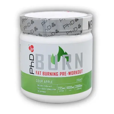 PhD Nutrition Burn Pre-Workout 200g