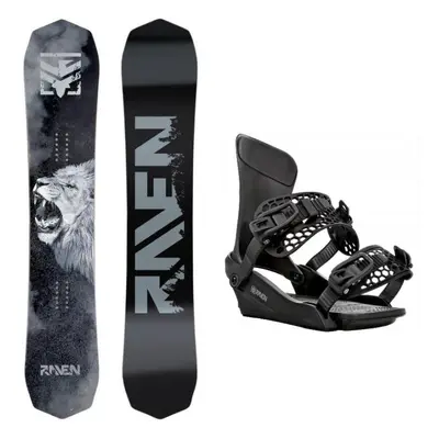 Raven Lupus pánský snowboard + Raven King black snowboardové vázání