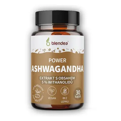 Blendea Ashwagandha extrakt 30 kapslí