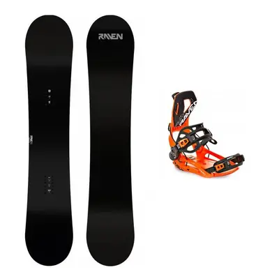 Raven Pure black pánský snowboard + Raven FT360 orange vázání + sleva 500,- na příslušenství