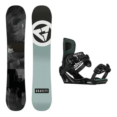 Gravity Contra 23/24 pánský snowboard + Gravity Indy black/moss vázání