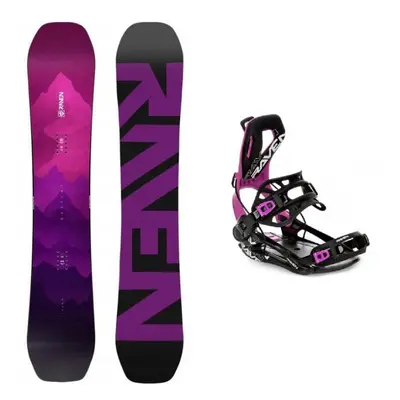 Raven Destiny dámský snowboard + Raven FT360 black/fuchsia vázání