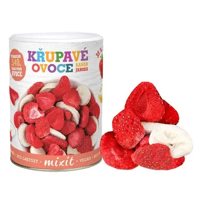 Mixit Křupavé ovoce banán-jahoda 80g