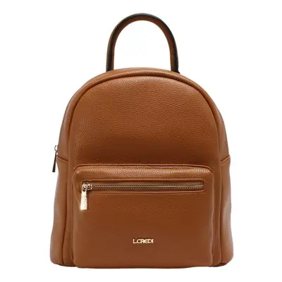 L.CREDI Budapest Backpack Cognac batoh