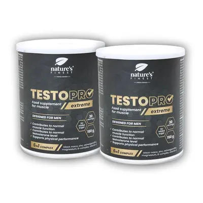 Natures Finest 2x TestoPro extreme 150g