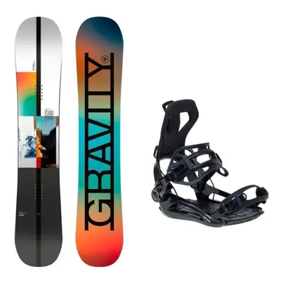 Gravity Symbol 24/25 pánský snowboard + Raven RAGE Fastec FT360 black vázání