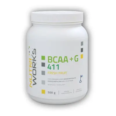 Nutri Works BCAA + Glutamin 4:1:1 500g