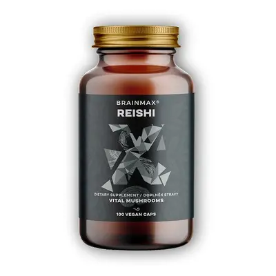 BrainMax Reishi extrakt 500mg 100 rostlinných kapslí