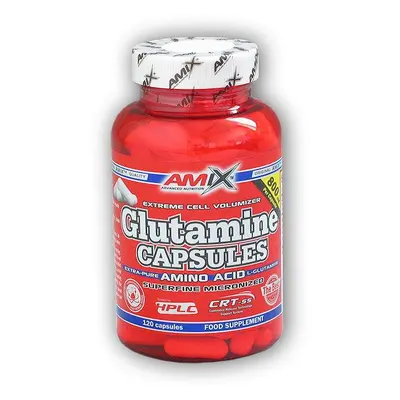 Amix Glutamine Capsules 120 kapslí