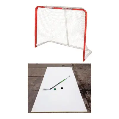 Bauer Deluxe Rec Steel Goal 54 branka + WINNWELL Shooting Pad 3mm 300x150x0,3 cm