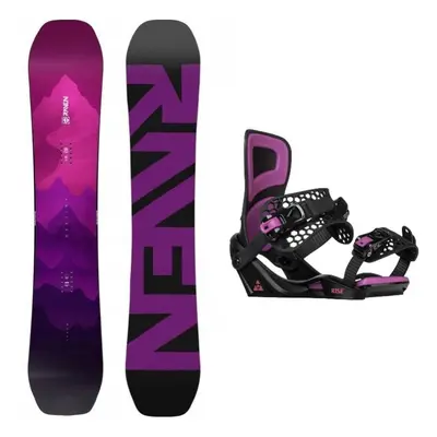 Raven Destiny dámský snowboard + Gravity Rise black/purple vázání