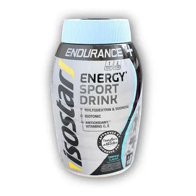 Isostar endurance + energy sport drink 790g tropical