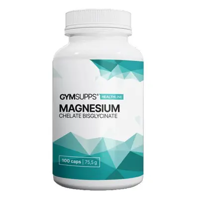 GymSupps Magnesium Chelate Bisglycinate 100 kapslí