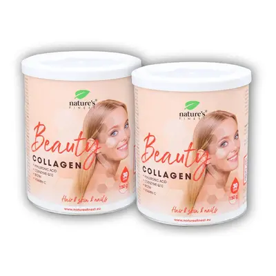 Natures Finest 2x Beauty Collagen with hyaluron Q10 biotin and vitamin C 150g