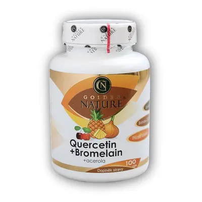 Golden Natur Quercetin + Bromelain komplex 100 kapslí