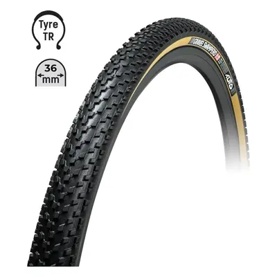 TUFO Plášť Gravel SWAMPERO 700x36C, bezduš.črn/béž